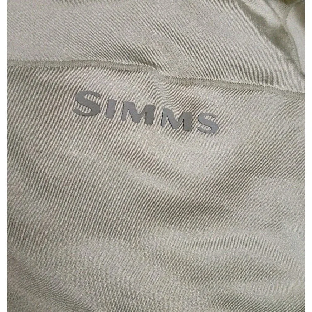 Simms Solarflex Guide Cooling Fishing Shirt Hoody Size Large UPF 50 - Picture 3 of 3